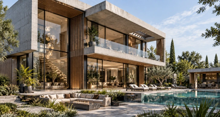 چگونه متریال مناسب نمای ویلای دوبلکس را انتخاب کنیم؟
