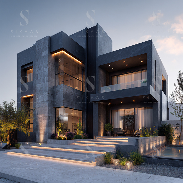 طراحی ویلای آقای جلیل زاده